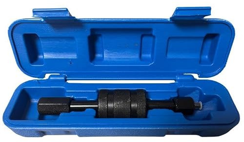 Diesel Injector Puller Remover Set – Heavy Duty Extraction Tool with M8 M12 M14 Adaptors Compatible With Common Rail Engines