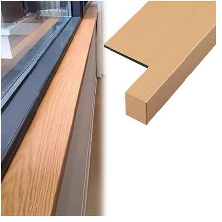 LVLDAWA Customizable Home Window Sill Covering, Interior Cill Replacement Panels With Texture, Kitchen Window Sill Finish Decorative Plate For Hotel