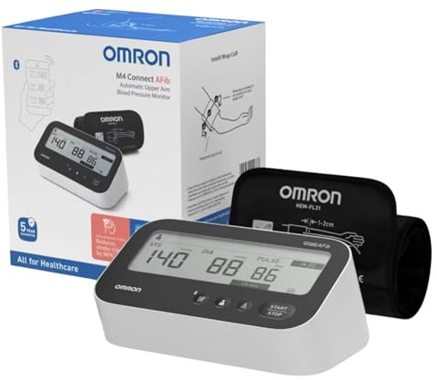 Omron M4 Connect AFib Oberarm-Blutdruckmessgerät