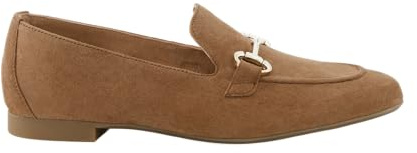 Paul Green Damen - Slipper & Mokassin 2596-399 in braun Rauleder