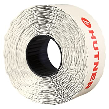 30 Rollen Preisetiketten 26x16 weiss ablösbar | 33.000 Etiketten | Preisauszeichner Etiketten | Auszeichner Etiketten | HUTNER