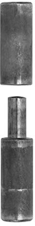 2 x Anschweissbandrolle rund 20 x 100 mm Bandrolle zum anschweißen Anschweißscharnier Stahltürband Stahltür Scharnier von SO-TECH®
