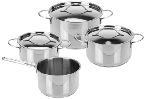 Excellent Houseware Kochtopf, Edelstahl, 40 x 20 cm