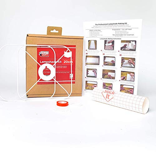 Kit de fabricación de pantalla cuadrada redondeada de 20 cm