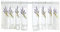 ACMHNC Scheibengardine 2er Set Stickerei Blumen Voile Bistrogardine Natürliche Landhausstil Transparent Küchengardine Küchenschrank Vorhang Kurzen Vorhang,Lavendel,W x H 90x45cm