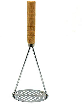 Potato Masher 4 Models Non-Stick Food Masher with Non-Slip Plastic Handle for Making Smooth Mashed Potato Cooking and Kitchen Gadget