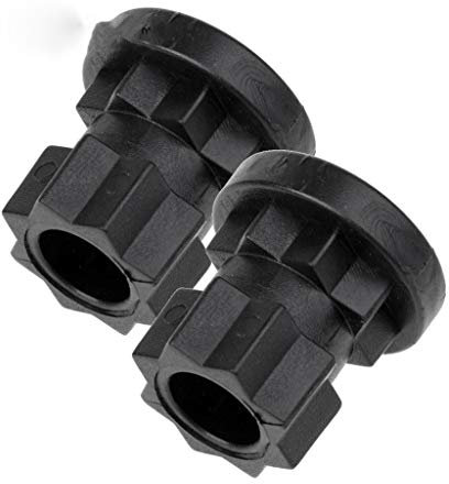 Z-LIANG 1 Paar / 2ST Durable Nylon Kayak Ram Rod Fußmontage Bahngrund Ersatz Zubehör for Boot Kanu Angler Angeln