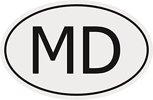 U24 Aufkleber Autokennzeichen MD = Moldawien Autoaufkleber Sticker