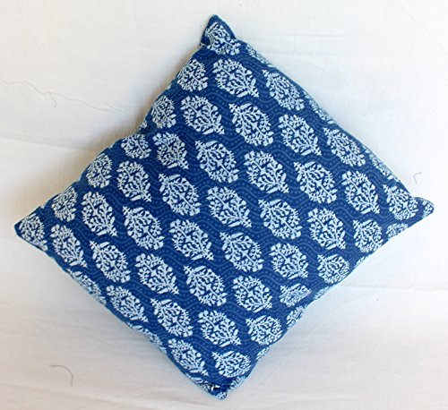 Bedruckter Cusionsbezug Kissenbezug Indischer Pouf Pom Pom Outdoor Boho Kissenbezüge Bedding Dekorative Wurfkissenbezug Indisches Sofa Bank (50)