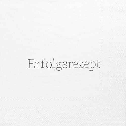 Serviette Erfolgsrezept