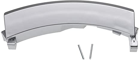 vhbw maniglia per porta/sportello compatibile con Bosch Logixx 8 WAS287-serie lavatrici - Sostituisce 648581, 00751786