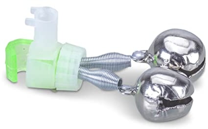 Saenger Doppel Rutenglocke mit Knicklichthalter 2 Stück Aalglocke von SPECITEC