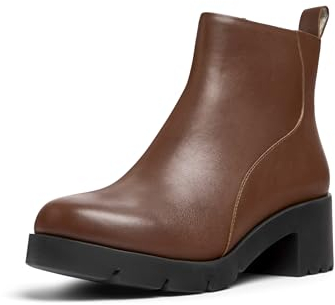 Camper Wanda K400228, Stivale alla caviglia Donna, Marrone medio 008, 41 EU