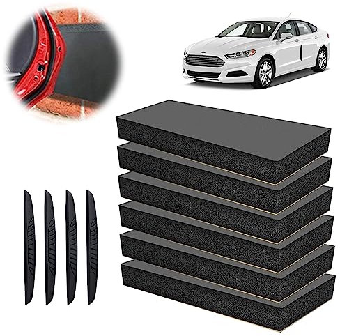 Nizirioo 6 Stück Garagen Wandschutz 300 * 100 * 30mm, Garagen Wandschutz Selbstklebend, Wandschutz Kantenschutz Selbstklebend Und Tür-Antikollisionsstreifen Perfekt Um Stöße Und Kratzer Zu Vermeiden