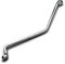 Capri Tools 7 mm Brake Bleeder Wrench, Angled Double Box End, Metric