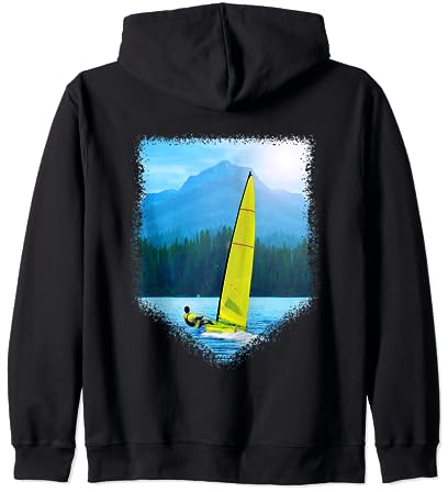 Dinghy Segelboot Opti Segeln Kapuzenjacke