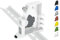 Keystone Hutschienenhalter/DIN Rail bracket (35mm), Typ Triple (Weiß (Prime))