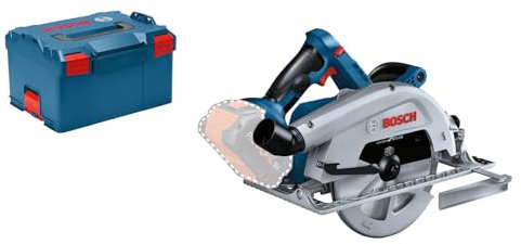 Bosch Professional 18V System Sega circolare a batteria GKS 18V-68 (incl. 1 guida parallela, 1 lama, inserto, BOXX)