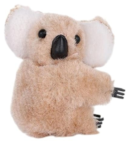 Pinzas para el pelo de koala para niñas, pinzas de pelo de felpa para mujeres, pinzas de pelo de koala, pinzas de animales de peluche, pinza de pelo pequeña, bonitos accesorios para el cabello para