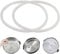 Pressure Cooker Sealing Ring, 2PCS 9.5 Inch Silicone Pressure Cooker Gasket, Universal Replacement Parts for Home Kitchen