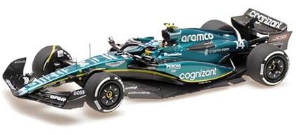 Minichamps 417230914 Aston Martin AMR23 Fernando Alonso 2nd Canada GP 2023 - maßstab 1/43 - Modellauto