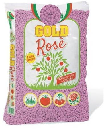 Fertilizzante Granulare - a Lenta Cessione - per Giardinaggio | Concime Piante Verdi - Ornamentali e Orto - Nutrizione Completa | Rilascio Graduale per Tutte le Colture - da Febbraio a Ottobre - 25 kg