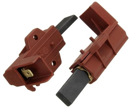 2 Stück Kohlebürsten und Halter for Waschmaschinenmotoren, Kohle-Elektromotoren