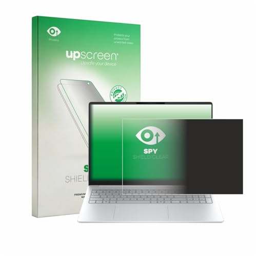 upscreen Anti-Spy Blickschutzfolie für HP OmniBook 3 16 16-bw0750ng Made in Germany, Privacy Screen-Folie [Sichtschutz, Blaulichtfilter]