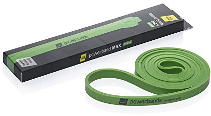 Let’s Bands Powerbands MAX – Fitnessbänder für effektives Ganzkörpertraining, 5 Zugstärken, 60-tägiges gratis Online Training über Lets Bands App