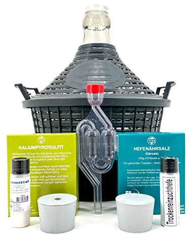 Albert's Premium Selection Starterkit für die Fruchtweinherstellung im Glasballon (15)