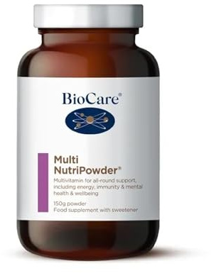 BioCare Multi NutriPowder, 150g | Advanced Multivitamin and Mineral Powder for Energy, Immunity, Cognitive and All-Round Support