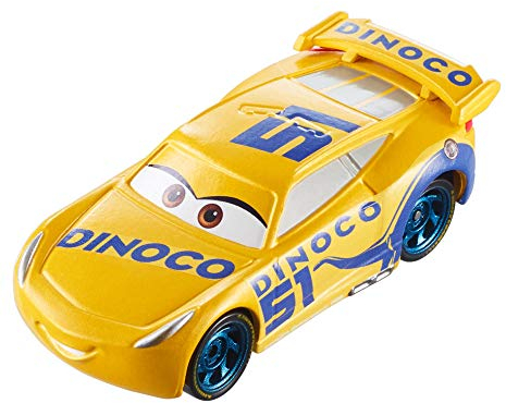 Disney Pixar Cars Mattel – GNY94 Cast Farbwechsel Fahrzeug im Maßstab 1:55 – Dinoco Cruz Ramirez