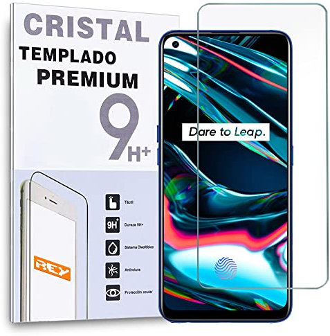 Protector de Pantalla para OPPO REALME 6 Pro - REALME X7 - REALME 7 Pro - REALME X9 Pro, Cristal Vidrio Templado Premium