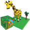 Microbricks - Giraffe von Deluxebase. Mini Block Vogel 3D-Puzzle für Kinder.