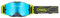 O'NEAL | Fahrrad- & Motocross-Brille | MX MTB DH FR Downhill Freeride | Verstellbares Band, optimaler Komfort & Belüftung | B-30 Goggle Hexx V.22 | Unisex | Grau Neon-Gelb - Blau Verspiegelt | OS