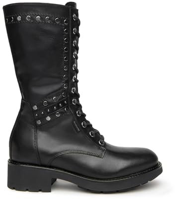 Nero Giardini I117666D Stivali Donna in Pelle - Nero 37 EU