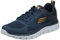 Skechers Homme Track - Syntac Shoes, Navy, 40 EU