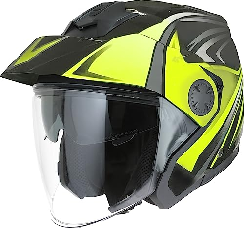 ROCC 271 Jethelm (Yellow/Black/Silver,M (57/58))