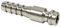 Raccord rapide Douille à libération rapide Mamelon pour prise de gaz Prise extérieure Clapet d'alimentation pour camping-car caravane 6 mm