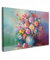 MuchoWow© Leinwand 60x40 cm Deko Schlafzimmer Aesthetic Leinwandbilder Wohnzimmer Gemälde Foto Geschenk Living Room Decoration Kunstdruck - Bunt - Blumen - Kunst - Malerei - Blumenstrauß
