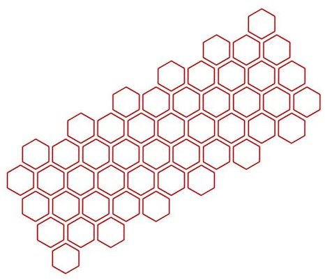 REDVIT 2 Stück Auto Aufkleber für Suzuki Ciaz Swace Kizashi Samurai Jimny Ignis SX4 Vitara, DIY Wabenmuster-Körpermodifikationsaufkleber Auto Tattoo Aufkleber Tuning Dekor Sticker Streifen Dekoration