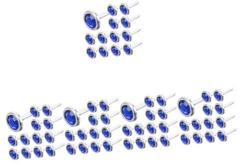 UKCOCO 500stücke Bunte Rundkopf Brads Für Scrapbooking Und Basteln Bastelhilfen Für Projekte Kreative Kinderhobbys Stabile Metallklammern Für Papierwaren