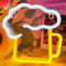YIVIYAR Neon Beer Glass Mug Signs LED Wall Lights for Father Boys Bedroom Bar Party Decoration