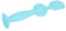 Baby Butt Cream Brush, Silicone Diaper Cream Spatula with Cleaning Alcohol Pads Butt Paste Diaper Cream for Babies (b'lue)