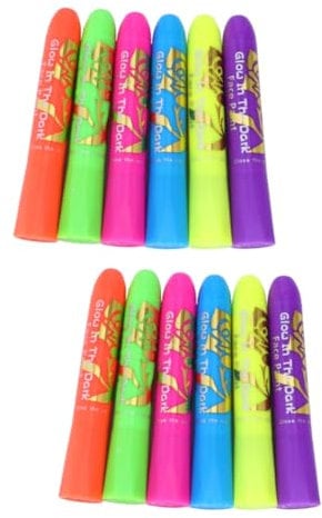 WOONEKY 2sätze Farben Waschbare Körperfarben Crayon Stifte Für Erwachsene Für Gesichts Und Körperbemalung Und