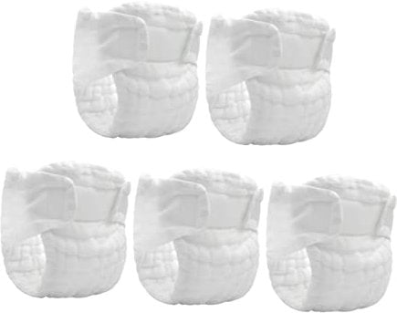 JOINPAYA 5St Windel diapers travel babygang gastgeschenk Babybedarf stuff cloth diapers zubehör items babyklamotten babyprodukte reine Baumwolle Weiß
