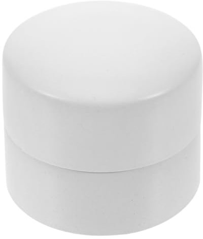 Homoyoyo 2pcs Handrail Head Accessories - Handrail End Covers for Replacement - Stair Railing End Cover - Stainless Steel - White