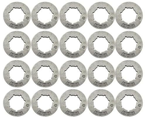 LALAL Pignon 3/8 for tronçonneuse Husqvarna 555 154 254 257 262 XP 455 460 Rancher 50 51 55 Oregon 18270 20 pièces/lot