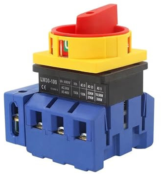 XTVVTODJXT Load Disconnect Switch LW30-100/4P Power Main Control Machine 690V Four Wire Load Cam Isolator Switches YMD11-100A