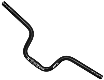 AEYINO Mountainbike fahrrad-Lenker 25,4/31,8 mm – 20/30/50/90/120 mm Rise | MTB-Lenker aus Aluminiumlegierung – 620/580/720/780 mm extra langer Fahrrad-Riser für E-Bikes, Klappräder und Downhill-Rennen